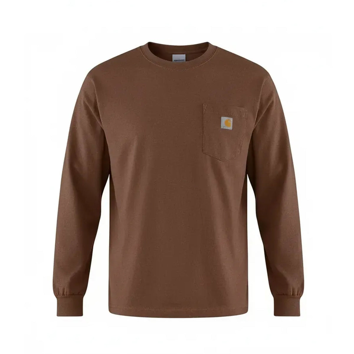 🤲Men's Heavyweight Long-Sleeve Pocket T-Shirt – Relaxed Fit Everyday Casual Tee | Big & Tall Available