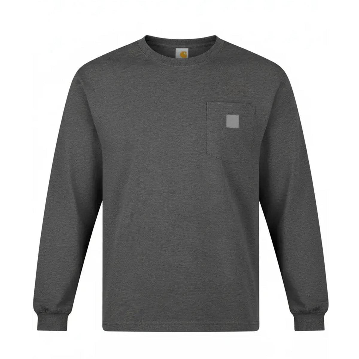 🤲Men's Heavyweight Long-Sleeve Pocket T-Shirt – Relaxed Fit Everyday Casual Tee | Big & Tall Available