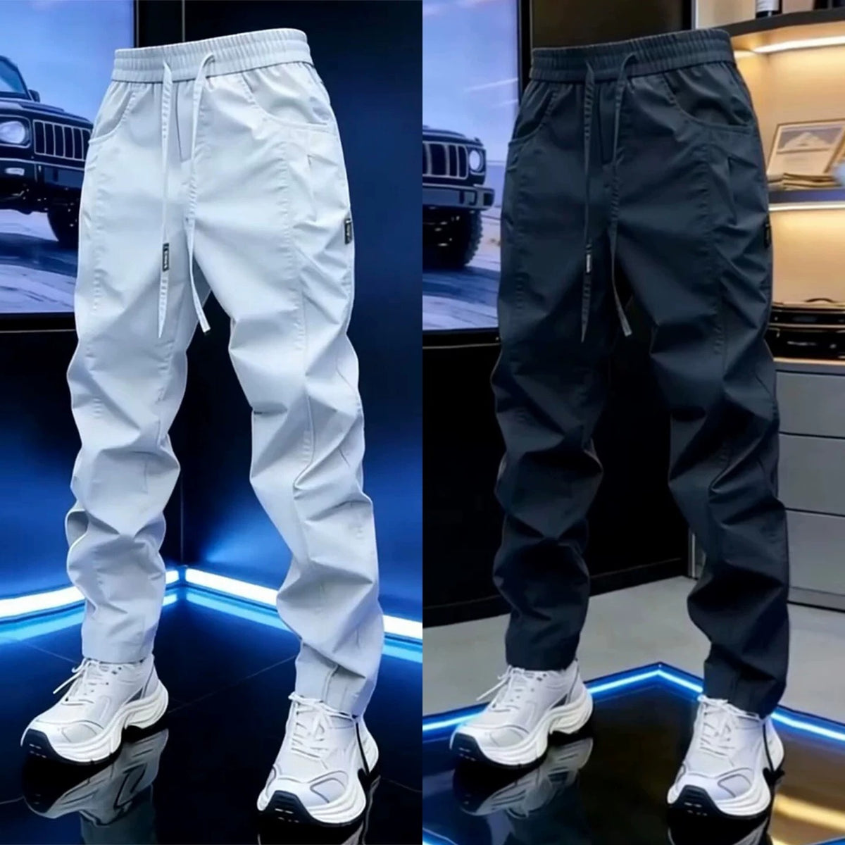 💚Men's minimalist slim-fit trousers