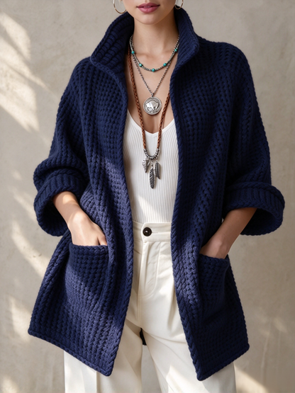 🤲LAST DAY SAVE 49% ⏰Cozy Textured Knit Open-Front Cardigan