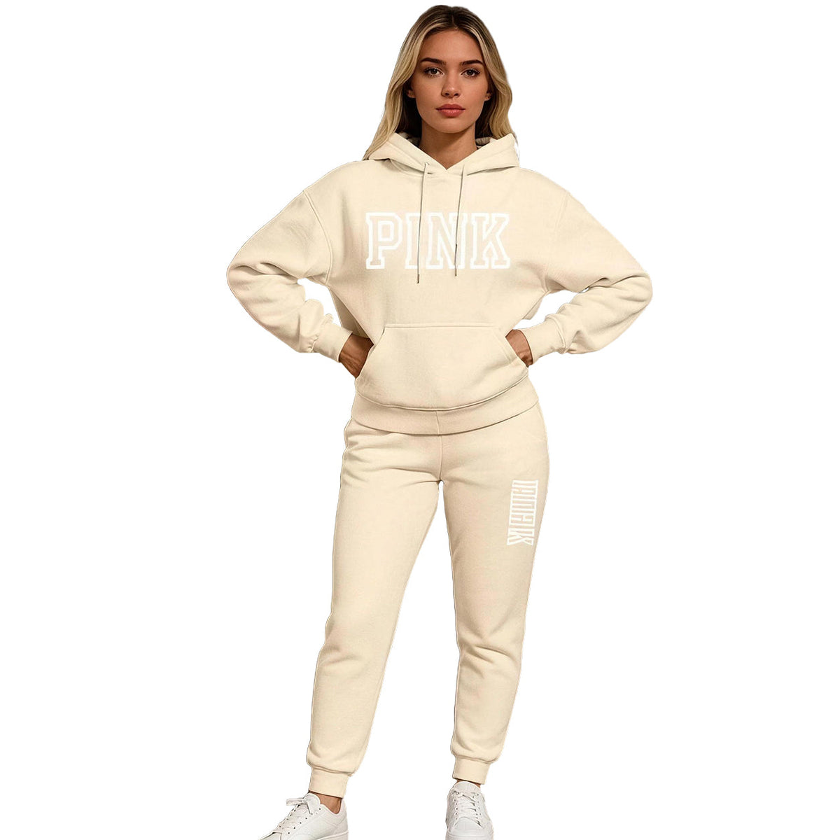 🤲Women's Casual Printed Hoodie & Drawstring Jogger Pants Set