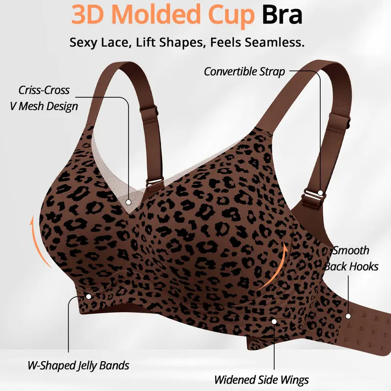🤲Limited-Time Offer - Women Jelly Bras Wirefree Full Coverage No Underwire