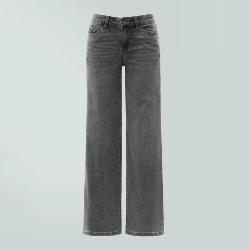 🤲Rise Baggy Stretchy Wide Leg Jeans