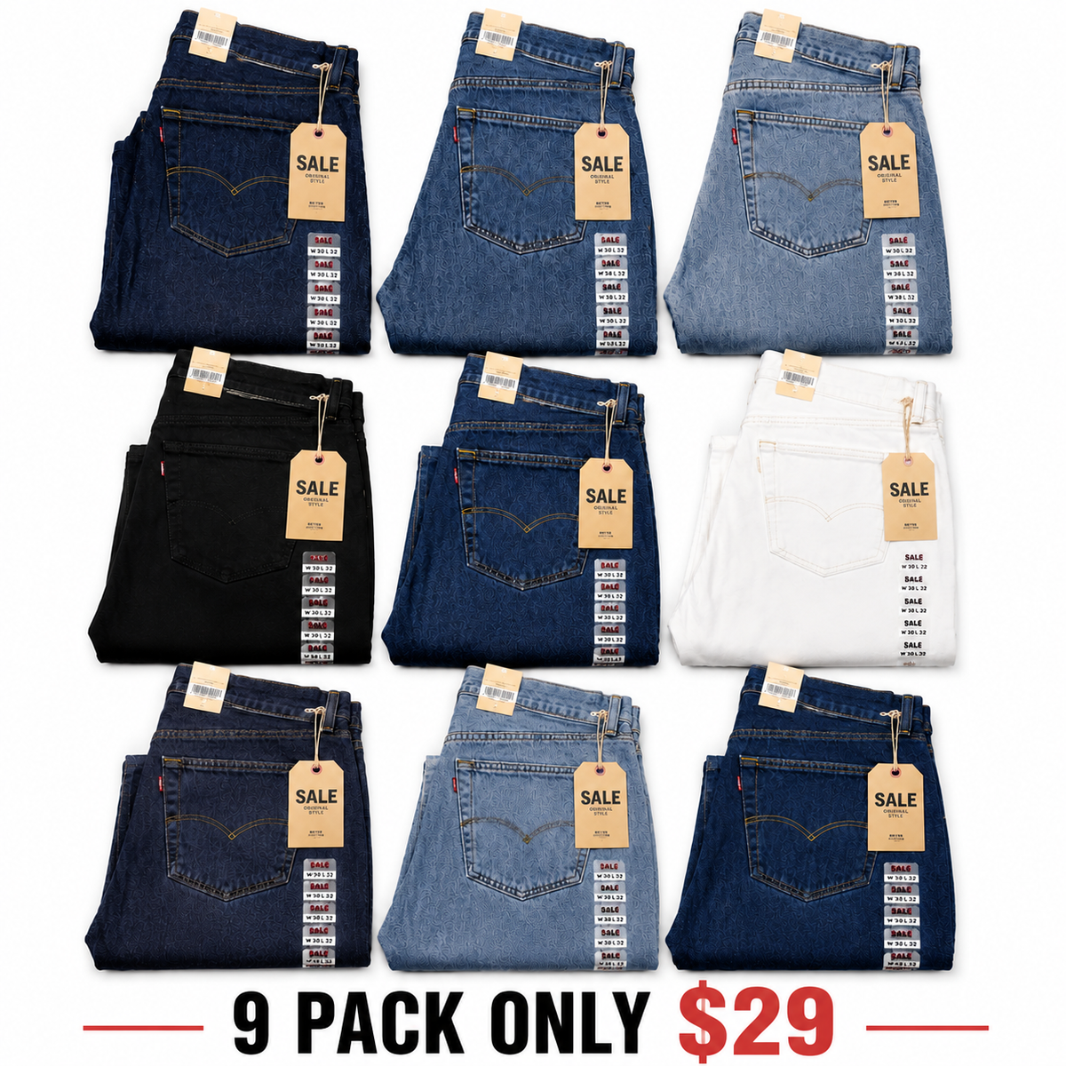 🤲Flex Stretch Slim Straight Jeans