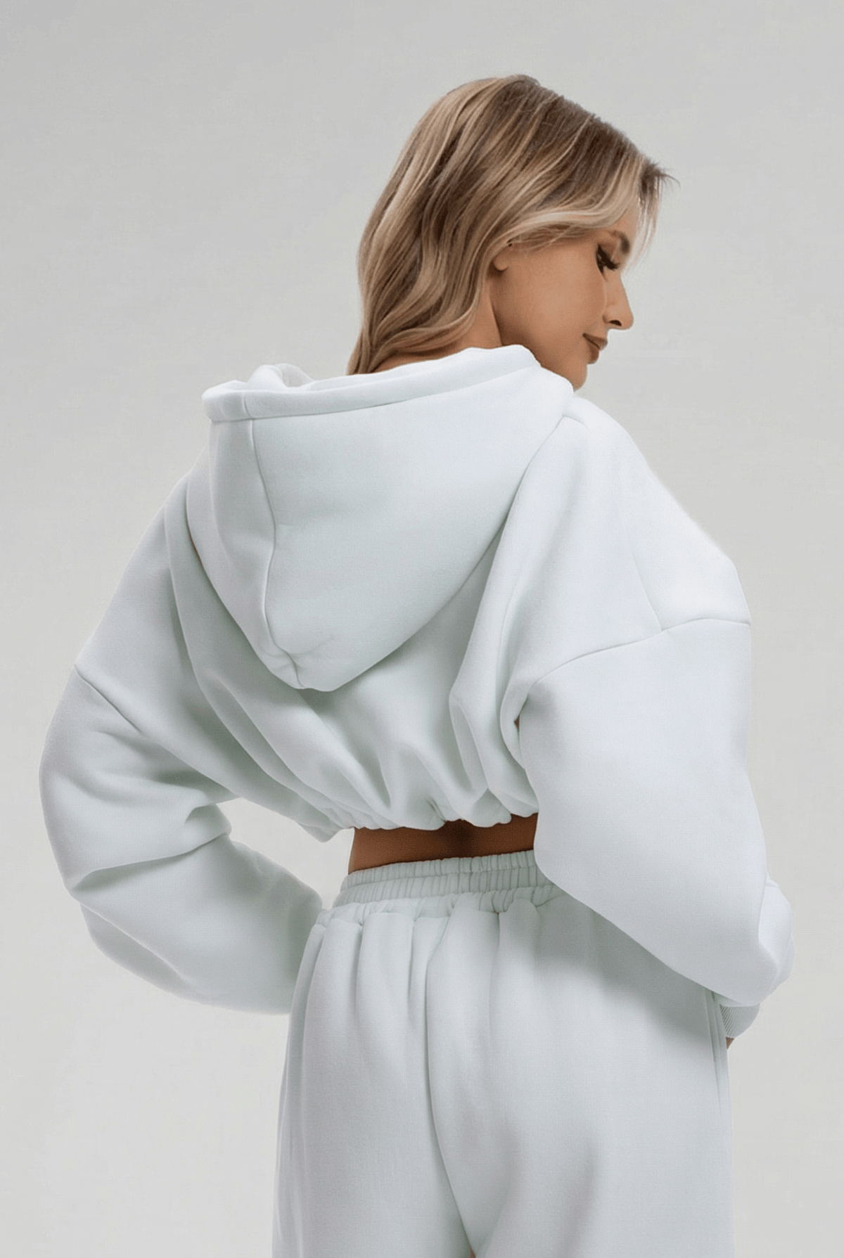 💚Cloud Crop Hoodie