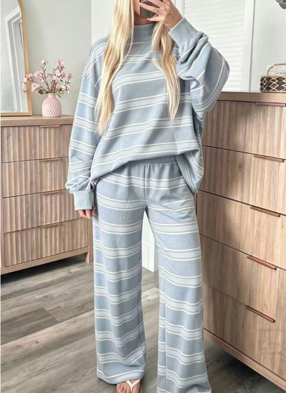 💚Tove Striped Lounge Set