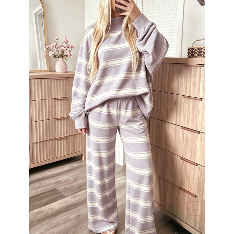 💚Tove Striped Lounge Set