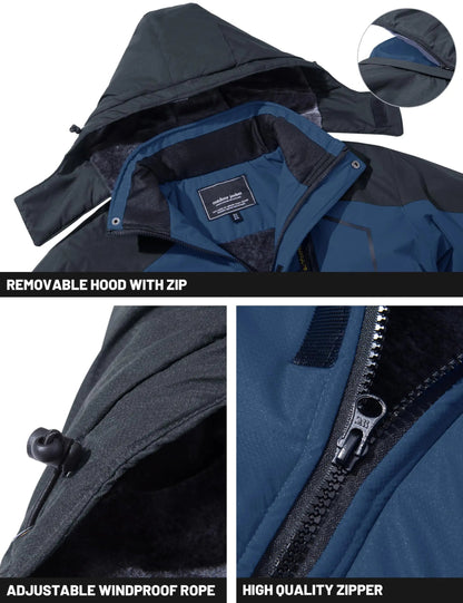 🤲 BESTSELLER | 6PCS $25.99 | Men's Fleece-Lined Outdoor Jacket