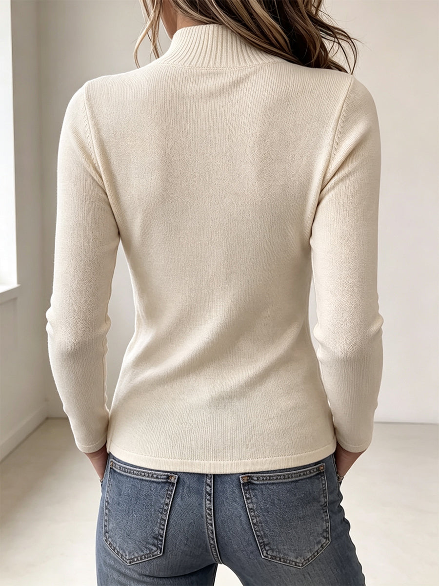 🤲LAST DAY SAVE 49% ⏰Chic Asymmetric Multi-Button Knit Top