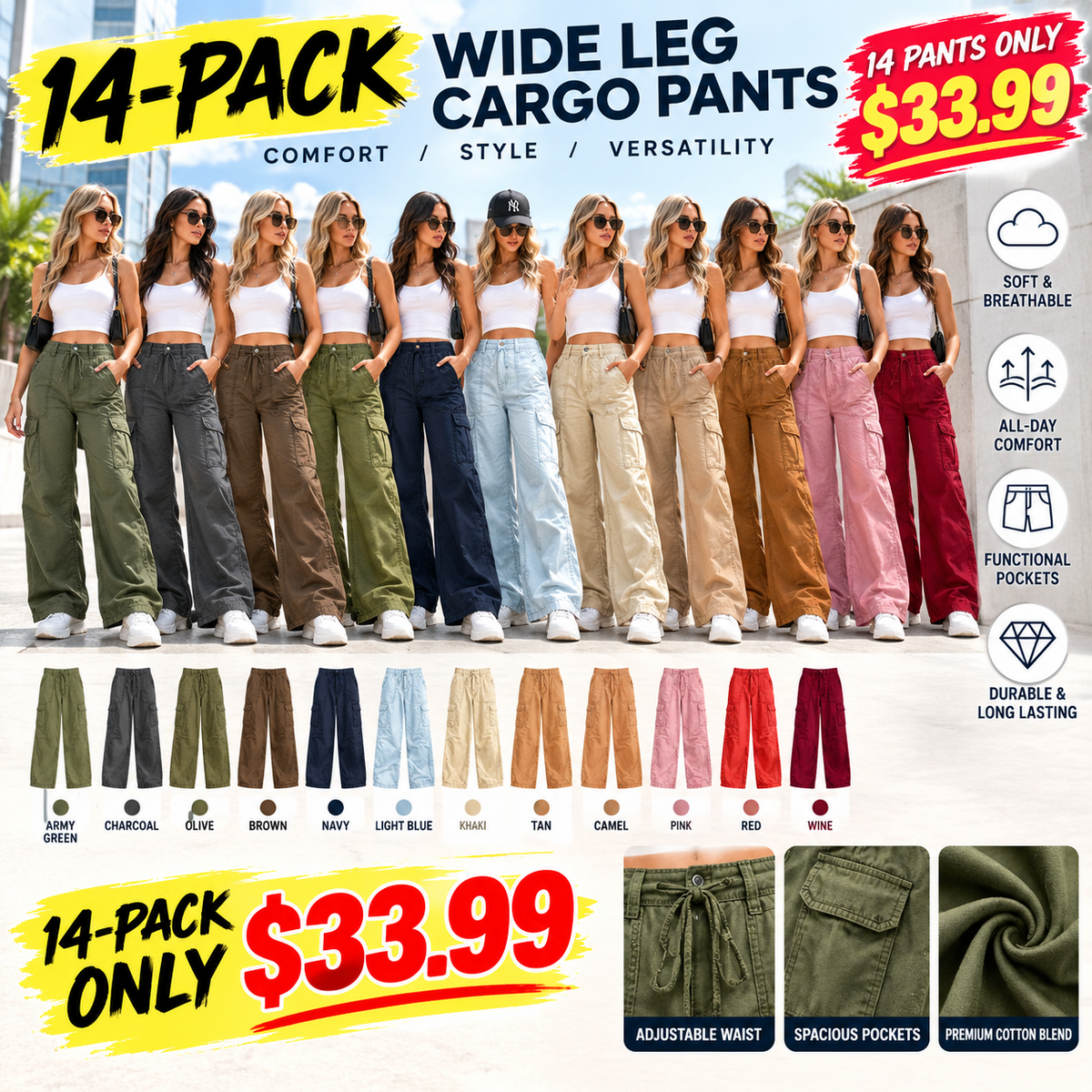 💚FINAL SALE⚡ women-s-high-stretch-mid-rise-straight-pants